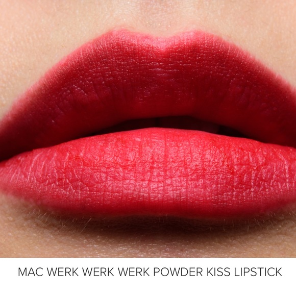 BNIB MAC Cosmetics Powder Kiss Lipstick - Werk, Werk, Werk - Picture 5 of 7